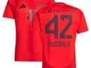 Jamal Musiala Bayern Munich adidas 2024/25 Home Replica Player Jersey - Red