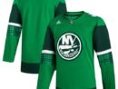 New York Islanders adidas 2023 St. Patrick's Day Primegreen Authentic Jersey - Kelly Green