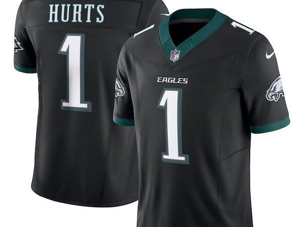 Jalen Hurts Philadelphia Eagles Nike Alternate Vapor F.U.S.E. Limited Jersey - Black