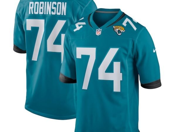 Cam Robinson Jacksonville Jaguars Nike Game Jersey - Teal