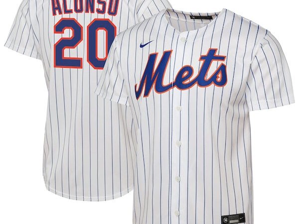 Pete Alonso New York Mets Nike Youth Home Replica Player Jersey - White