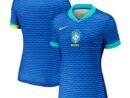 Brazil National Team Nike Women's 2024 Away Stadium Replica Jersey – Blue