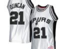 Tim Duncan San Antonio Spurs 1998/99 Hardwood Classics 75th Anniversary Swingman Jersey - Platinum