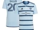 Daniel Salloi Sporting Kansas City adidas 2024 Hoops 4.0 Replica Player Jersey - Light Blue
