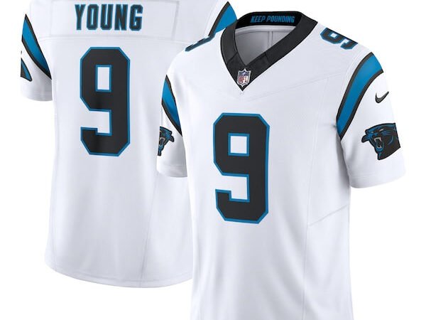 Bryce Young Carolina Panthers Nike Vapor F.U.S.E. Limited Jersey - White/Blue