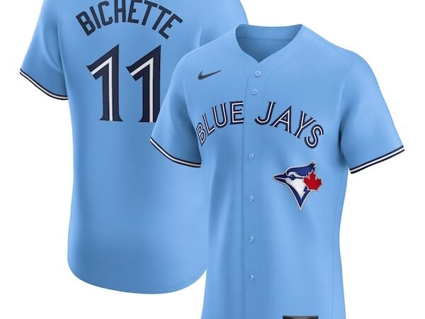 Bo Bichette Toronto Blue Jays Nike Alternate Elite Player Jersey - Powder Blue