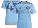 Talles Magno New York City FC adidas Women's 2024 The Interboro Kit Replica Jersey - Light Blue