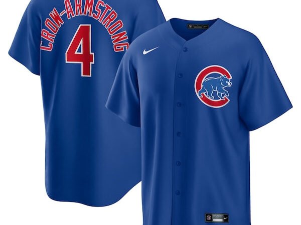 Pete Crow-Armstrong Chicago Cubs Nike Alternate Replica Jersey - Royal/White