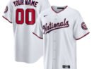 Washington Nationals Nike Replica Custom Jersey - White