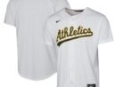 Athletics Nike Youth Home Replica Jersey - White