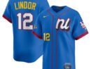 Francisco Lindor National League Nike 2025 All-Star Edition Limited Player Jersey - Blue