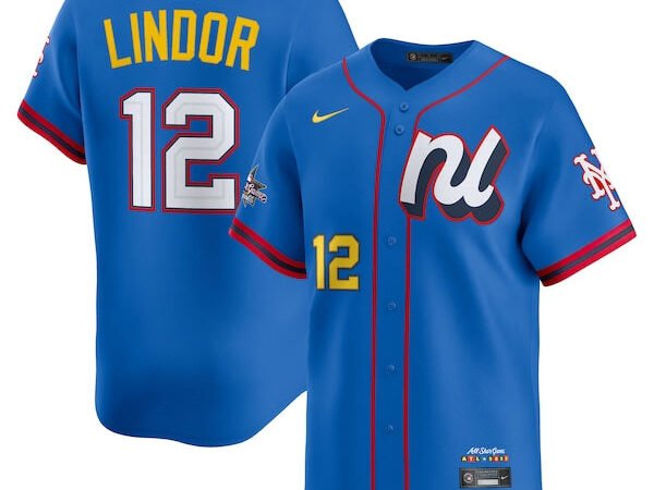 Francisco Lindor National League Nike 2025 All-Star Edition Limited Player Jersey - Blue