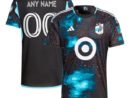 Minnesota United FC adidas 2024 Starry Night Authentic Custom Jersey - Black