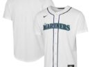 Youth Seattle Mariners  Nike White Home Replica Jersey