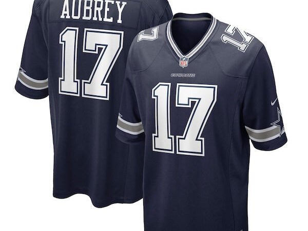 Brandon Aubrey Dallas Cowboys Nike Team Game Jersey - Navy/White