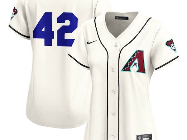 Arizona Diamondbacks Nike Home 2025 Jackie Robinson Day Limited Jersey – Cream