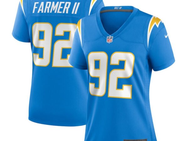 Andrew Farmer Los Angeles Chargers Nike Women's Team Game Jersey -  Powder Blue