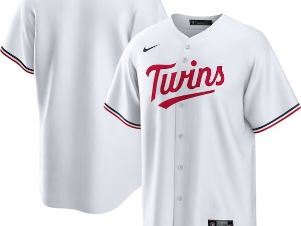 Minnesota Twins Nike Home Replica Team Jersey - White