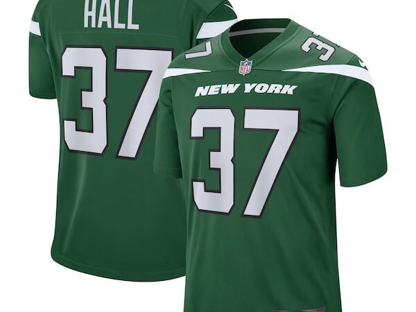 Bryce Hall New York Jets Nike Game Jersey - Gotham Green