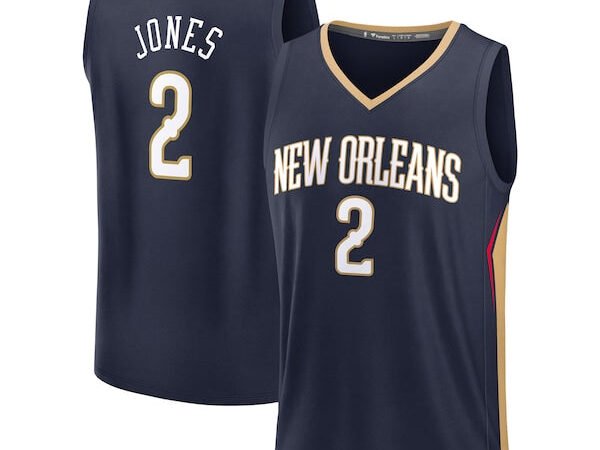 Herbert Jones New Orleans Pelicans  Youth Fast Break Replica Player Jersey - Icon Edition - Navy