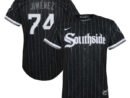 Eloy Jimenez Chicago White Sox Nike Youth City Connect Replica Player Jersey - Black