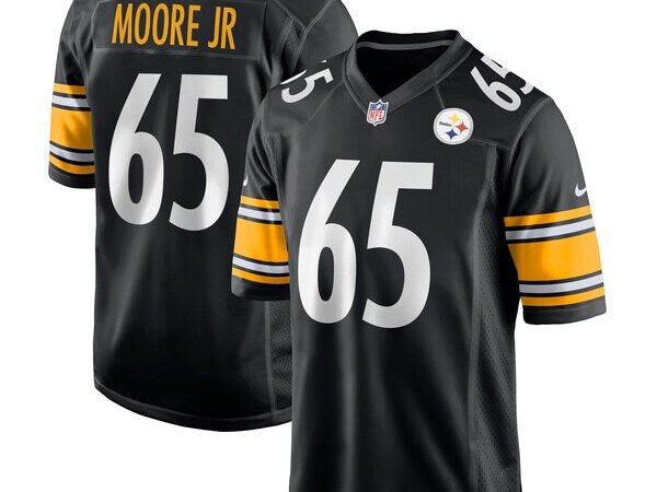 Dan Moore Jr. Pittsburgh Steelers Nike Game Jersey - Black