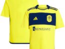 Nashville SC adidas Youth 2024 The 615 Kit Replica Jersey - Yellow