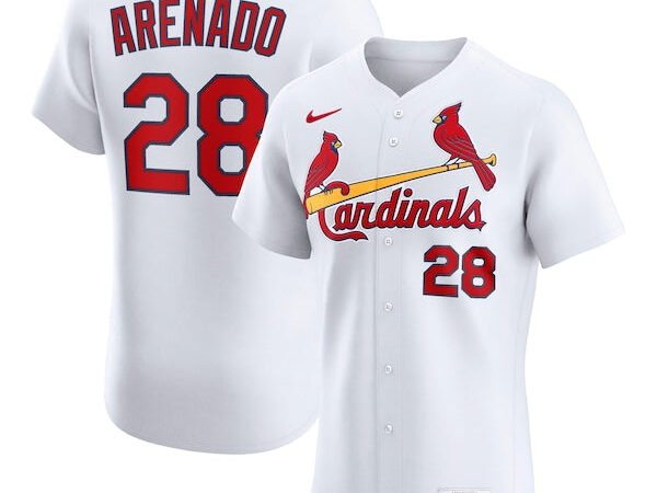 Nolan Arenado St. Louis Cardinals Nike Home ElitePlayer  Jersey - White