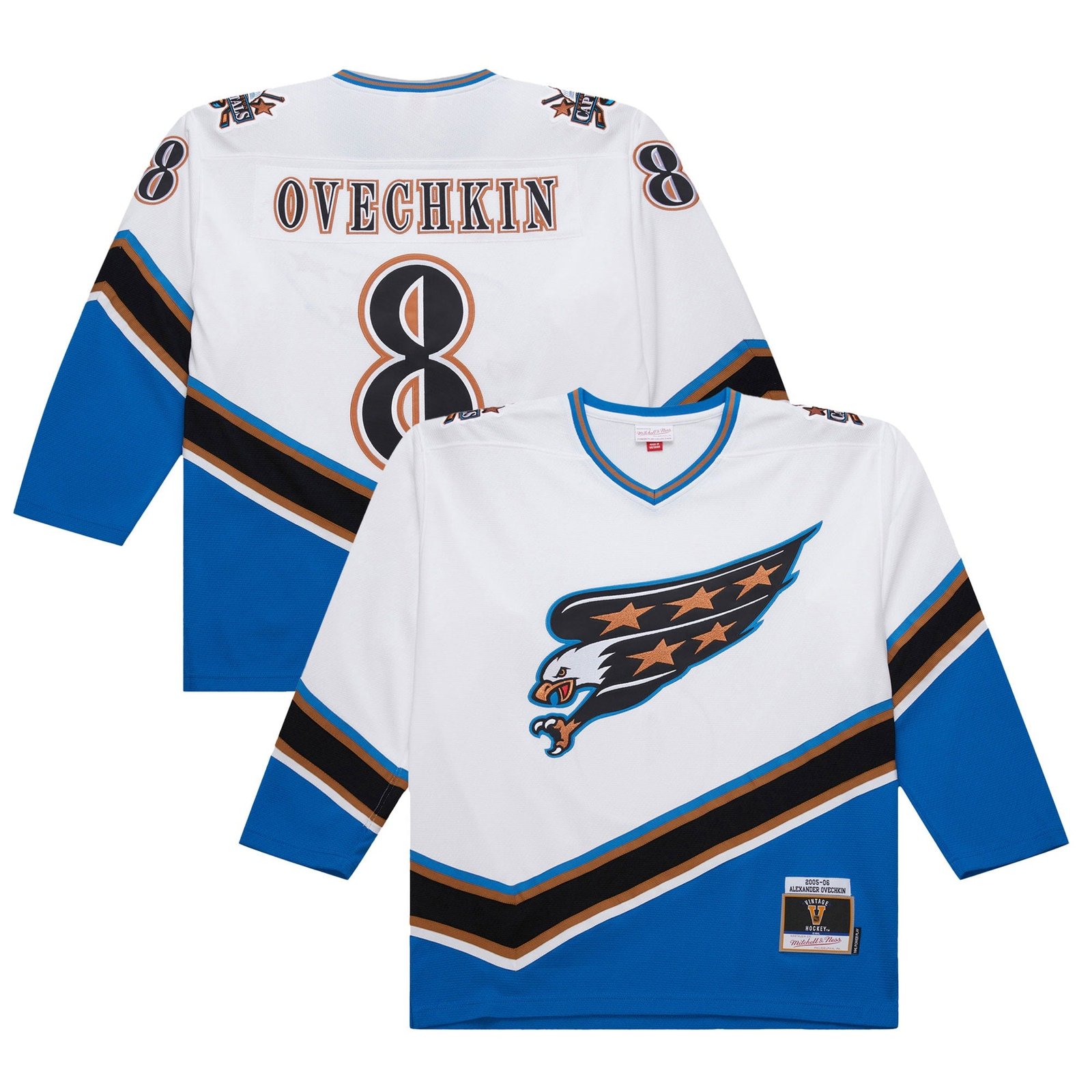 Alexander Ovechkin Washington Capitals 2005-06 Power Play Jersey - Black/White