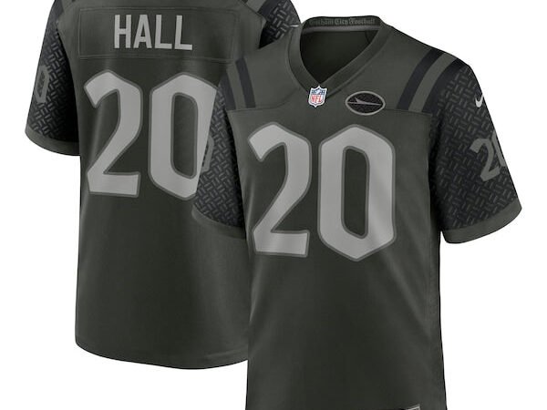 Breece Hall New York Jets Nike 2025 Rivalries Collection Game Jersey - Gotham Green
