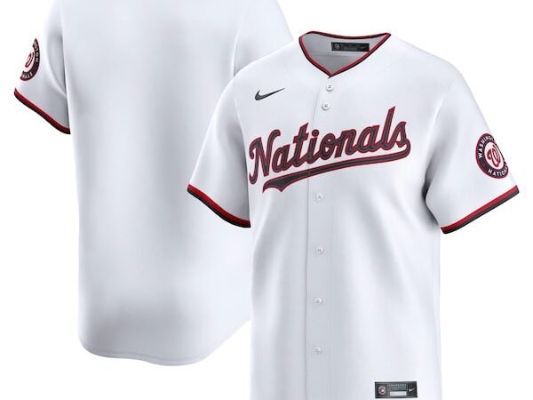 Washington Nationals Nike Home Limited Jersey - White