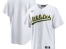 Oakland Athletics Nike Home Blank Replica Jersey - White