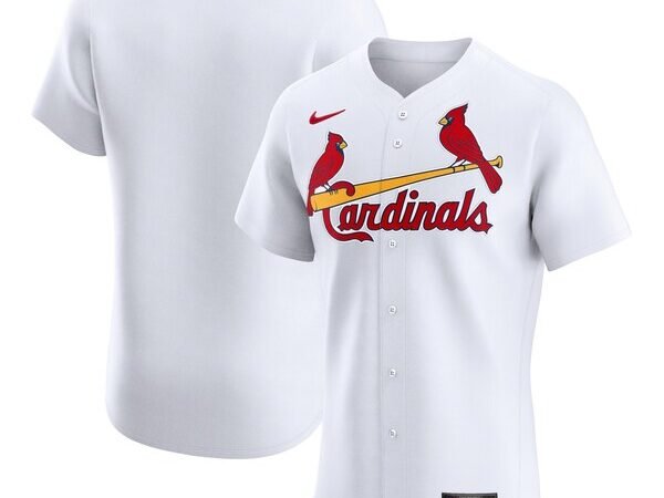 St. Louis Cardinals Nike Home Elite Jersey - White
