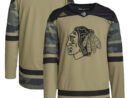 Chicago Blackhawks adidas Military Appreciation Team Authentic Practice Jersey - Camo