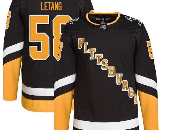 Kris Letang Pittsburgh Penguins adidas Alternate Primegreen Authentic Player Jersey - Black