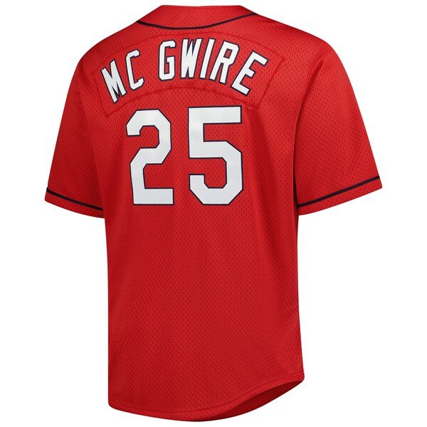 Mark McGwire St. Louis Cardinals Profile Cooperstown Collection Baseball Jersey - Red