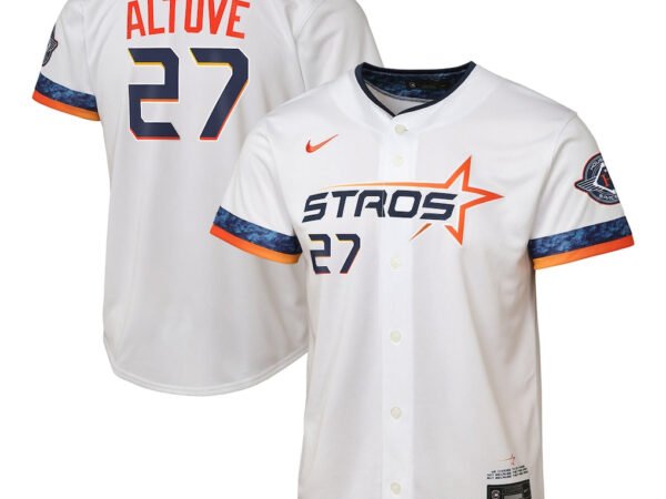 Jose Altuve Houston Astros Nike Youth 2025 City Connect Limited Player Jersey - White