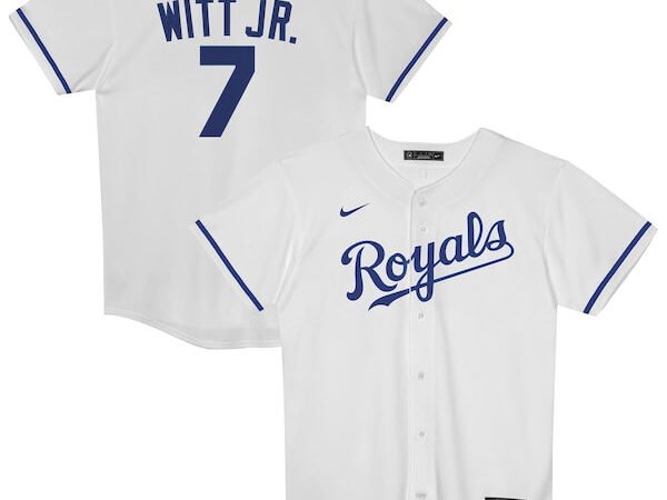 Bobby Witt Jr. Kansas City Royals Nike Preschool Home Replica Player Jersey - White