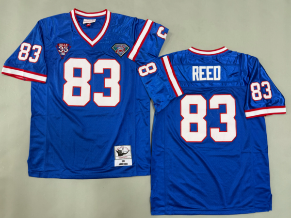 Andre Reed Buffalo Bills Authentic Throwback Retired Player Jersey