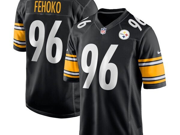 Breiden Fehoko Pittsburgh Steelers Nike Game Jersey - Black