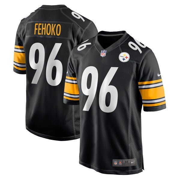 Breiden Fehoko Pittsburgh Steelers Nike Game Jersey - Black