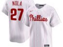 Aaron Nola Philadelphia Phillies Nike Home Limited Player Jersey - White