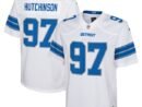 Aidan Hutchinson Detroit Lions Nike Youth Player Game Jersey - White
