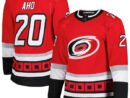Sebastian Aho Carolina Hurricanes adidas Alternate Primegreen Authentic Player Jersey - Red
