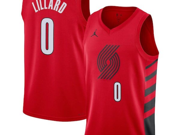 Damian Lillard Portland Trail Blazers Jordan Brand Unisex Swingman Jersey - Statement Edition - Red