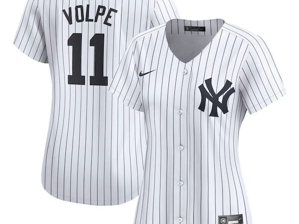 Anthony Volpe New York Yankees Nike Women's Home Limited Player Jersey – White