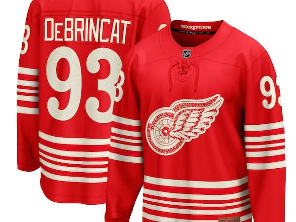 Alex DeBrincat Detroit Red Wings Centennial Breakaway Player Jersey - Red