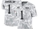 Deebo Samuel Sr San Francisco 49ers Nike 2024 Salute to Service Limited Jersey - Arctic Camo