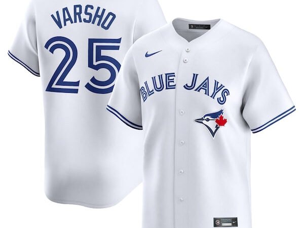 Daulton Varsho Toronto Blue Jays Nike Home Limited Player Jersey - White