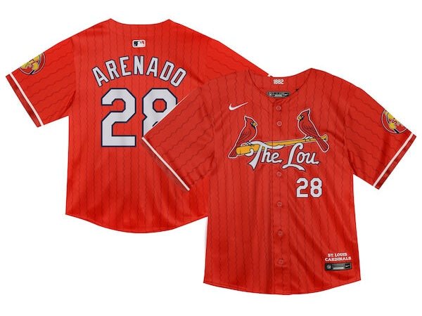 Nolan Arenado St. Louis Cardinals Nike Toddler 2024 City Connect Limited Player Jersey - Red